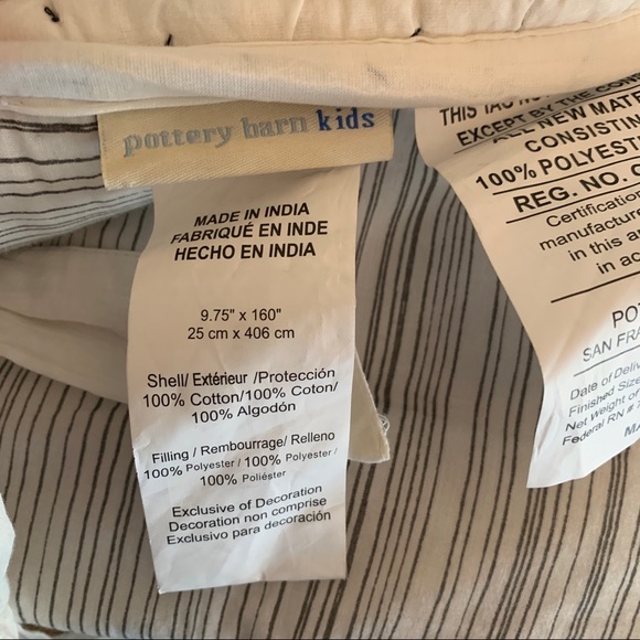 Pottery Barn Kids Other Pottery Barn Kids Black And White Crib